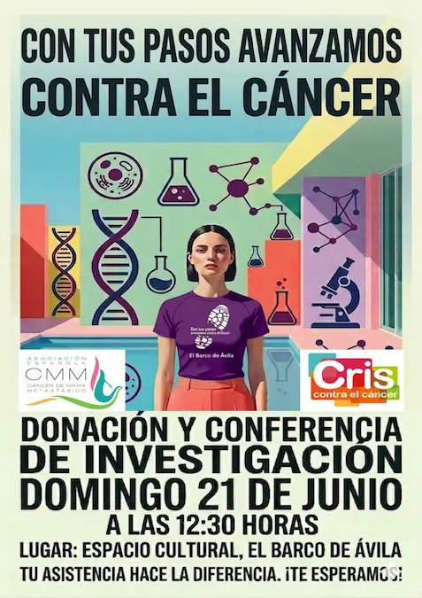Cartel para el evento "'Con tus pasos avanzamos', El Barco de Ávila"