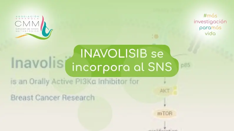 Portada para el artículo "Inavolisib se incorpora al Sistema Nacional de Salud"