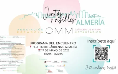 Programa del encuentro Juntas y Visibles en Almería