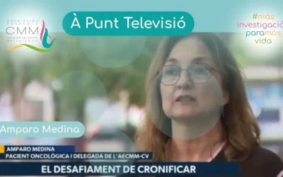 Amparo Medina entrevistada en À Punt Televisió