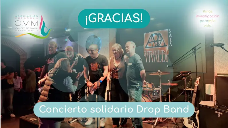 Portada para el artículo "Concierto solidario en Sala Vivaldi de Drop Band"