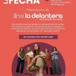 Cartel para el evento "Presentación 'Lleva la Delantera'"
