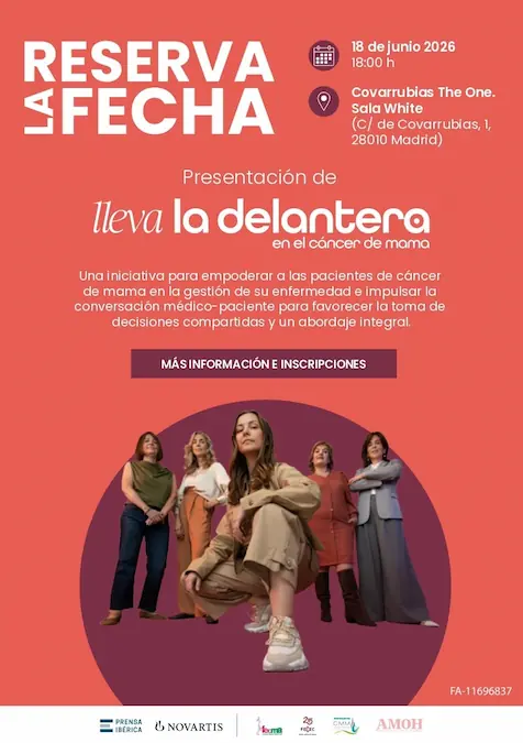 Cartel para el evento "Presentación 'Lleva la Delantera'"