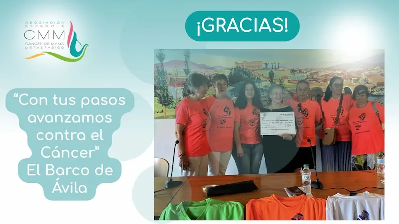 Portada para el artículo "Con tus pasos avanzamos contra el cáncer"