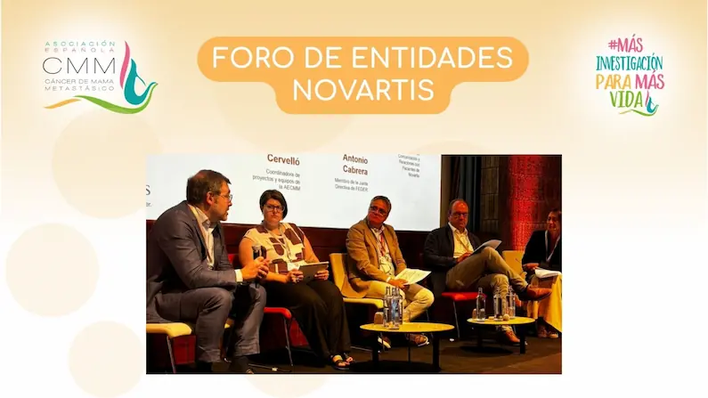 Portada para el artículo "La AECMM en el XII Foro de Entidades de Novartis"