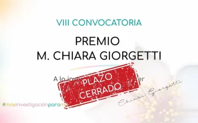 Cerramos VIII Convocatoria del Premio M. Chiara Giorgetti