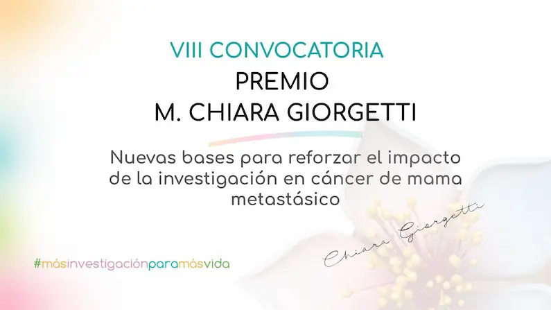 Portada para el artículo "Bases del Premio M. Chiara Giorgetti"