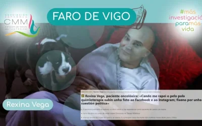 Rexina Vega entrevistada por Faro de Vigo