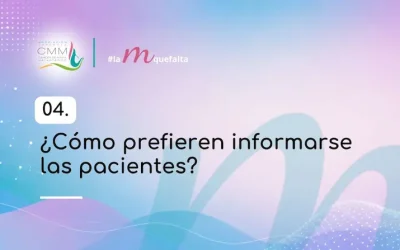 Cómo prefieren recibir información las pacientes